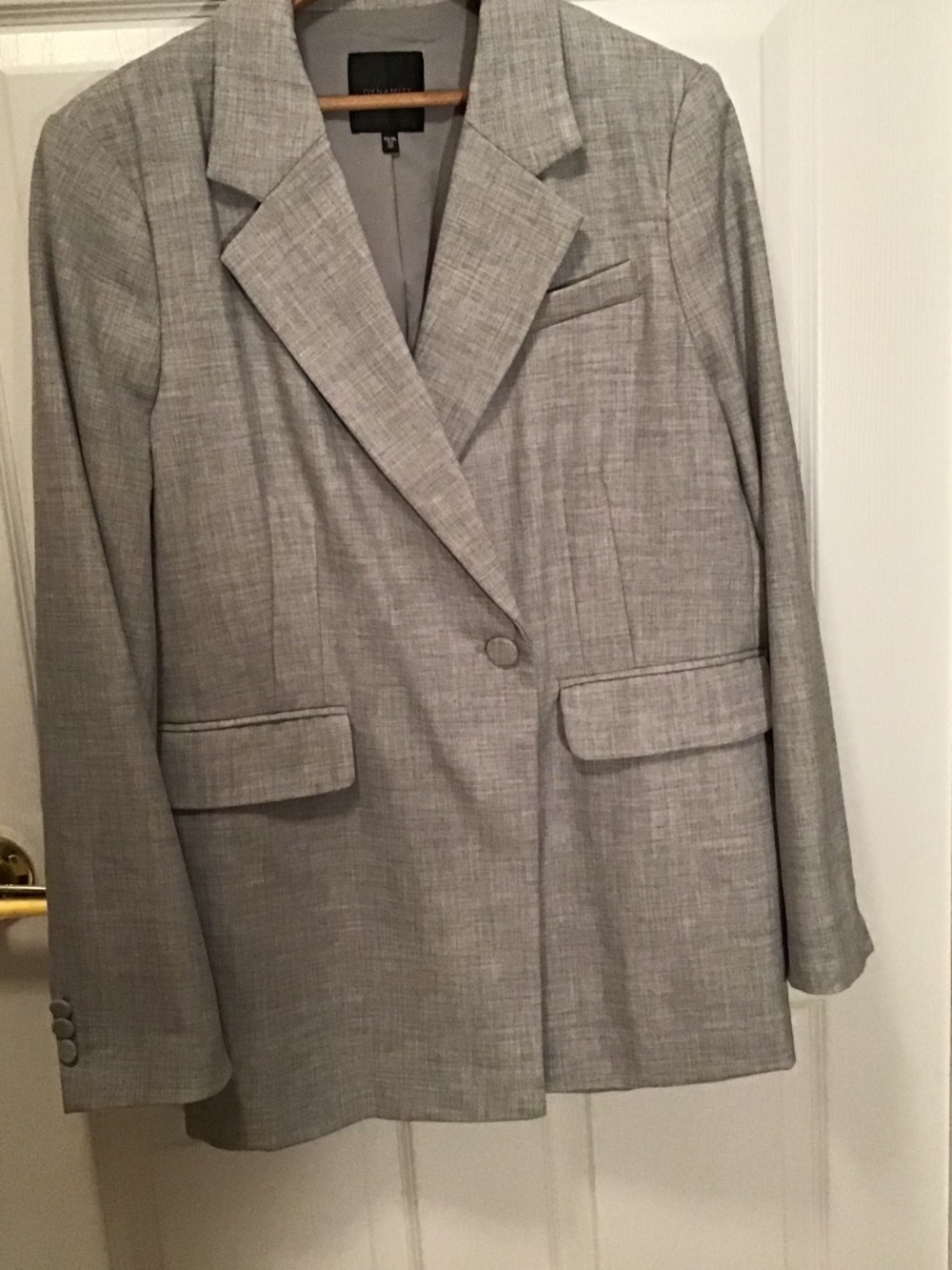 Dynamite grey blazer